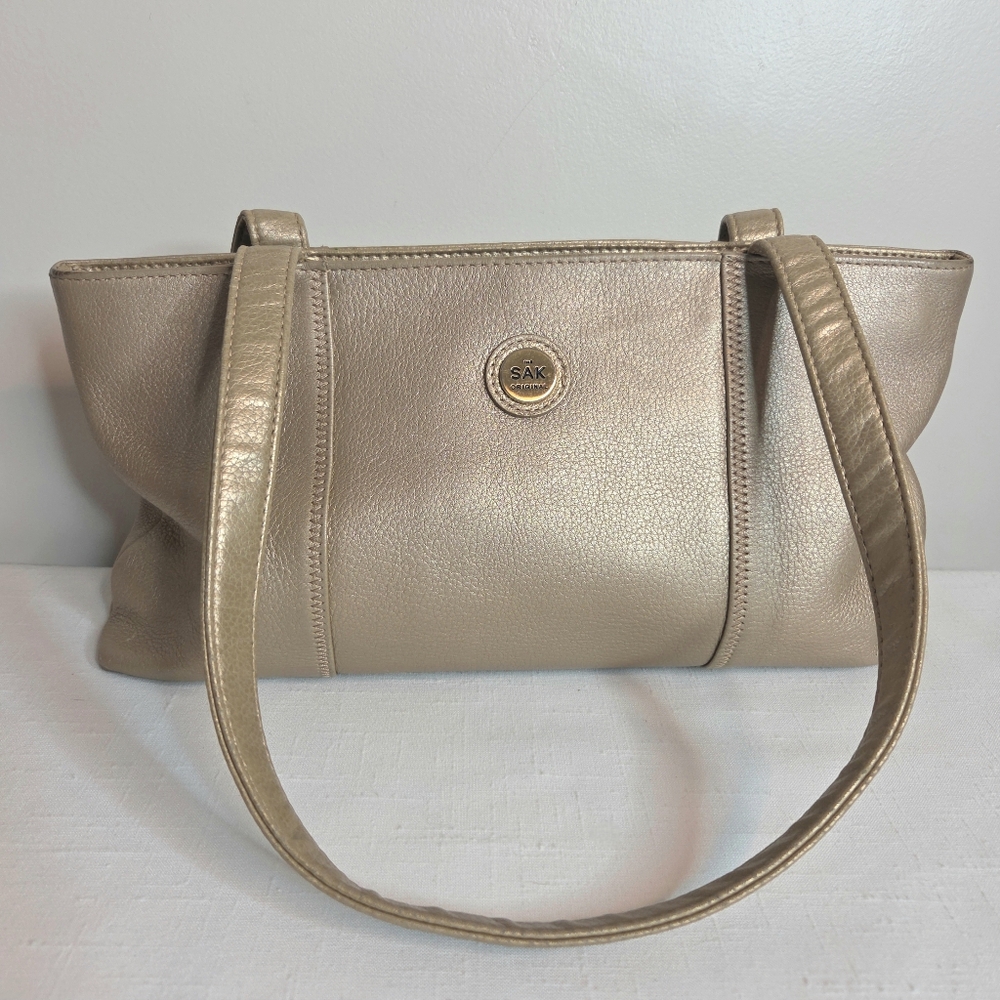 The Sak Metallic Gold Shoulder Bag